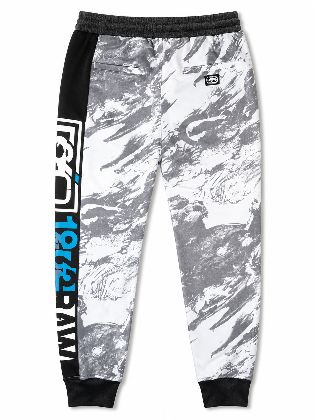 ECKO UNLTD FLEECE JOGGER PANTS CHARCOAL HTR/WHT - EO12G740 - Steal Deal 