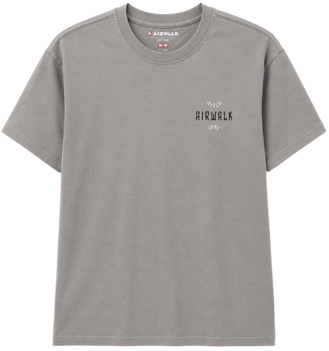 AIRWALK GRAPHIC T-SHIRT ZINC - 44AWM0253OP-037P6