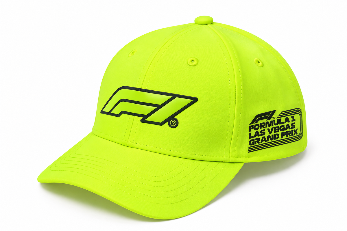 FORMULA 1 LAS VEGAS DAD HAT NEON YELLOW - LVG2024FPNY