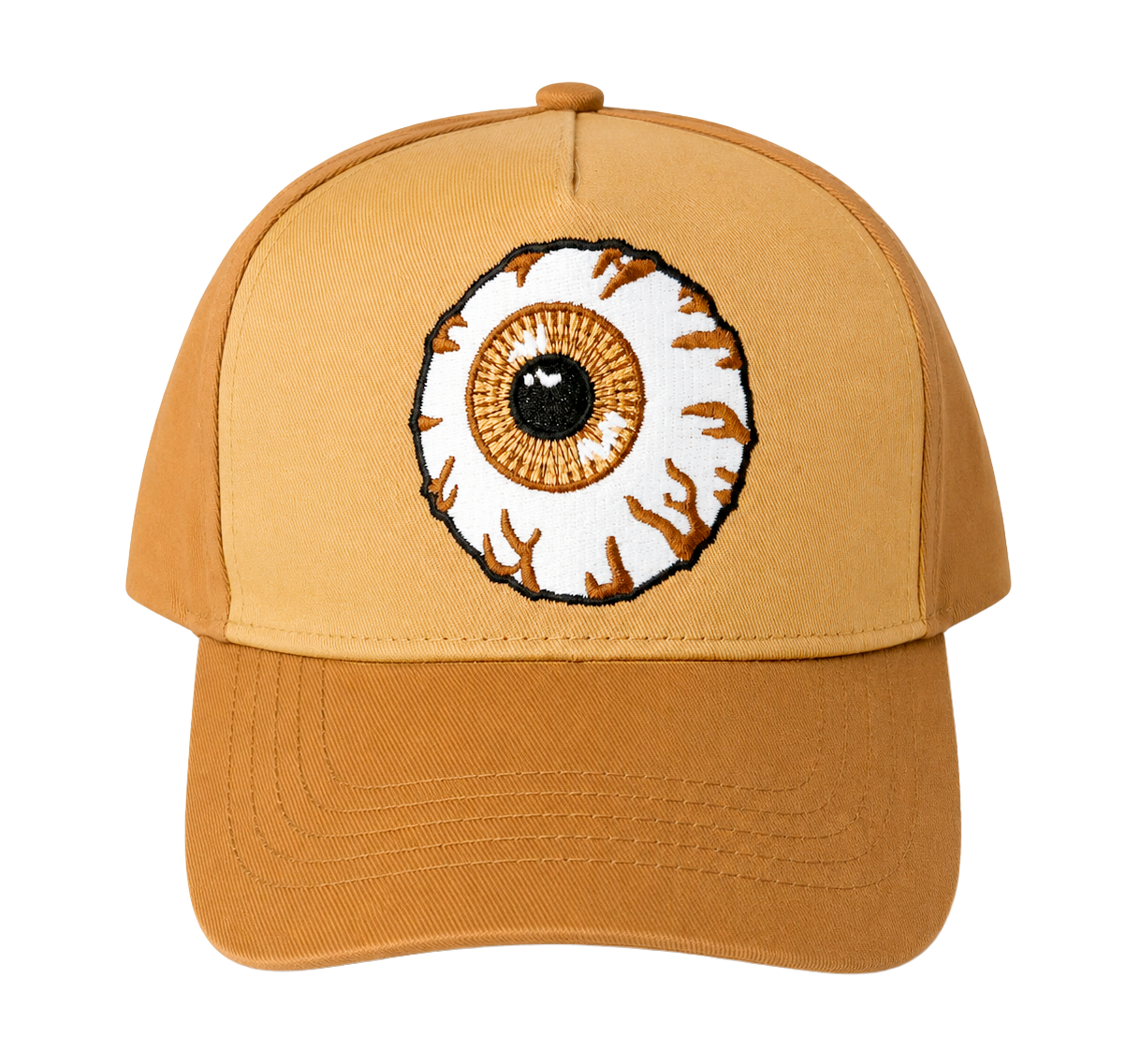 MISHKA LOGO SNAPBACK DAD HAT KHAKI - MKS6AM-15