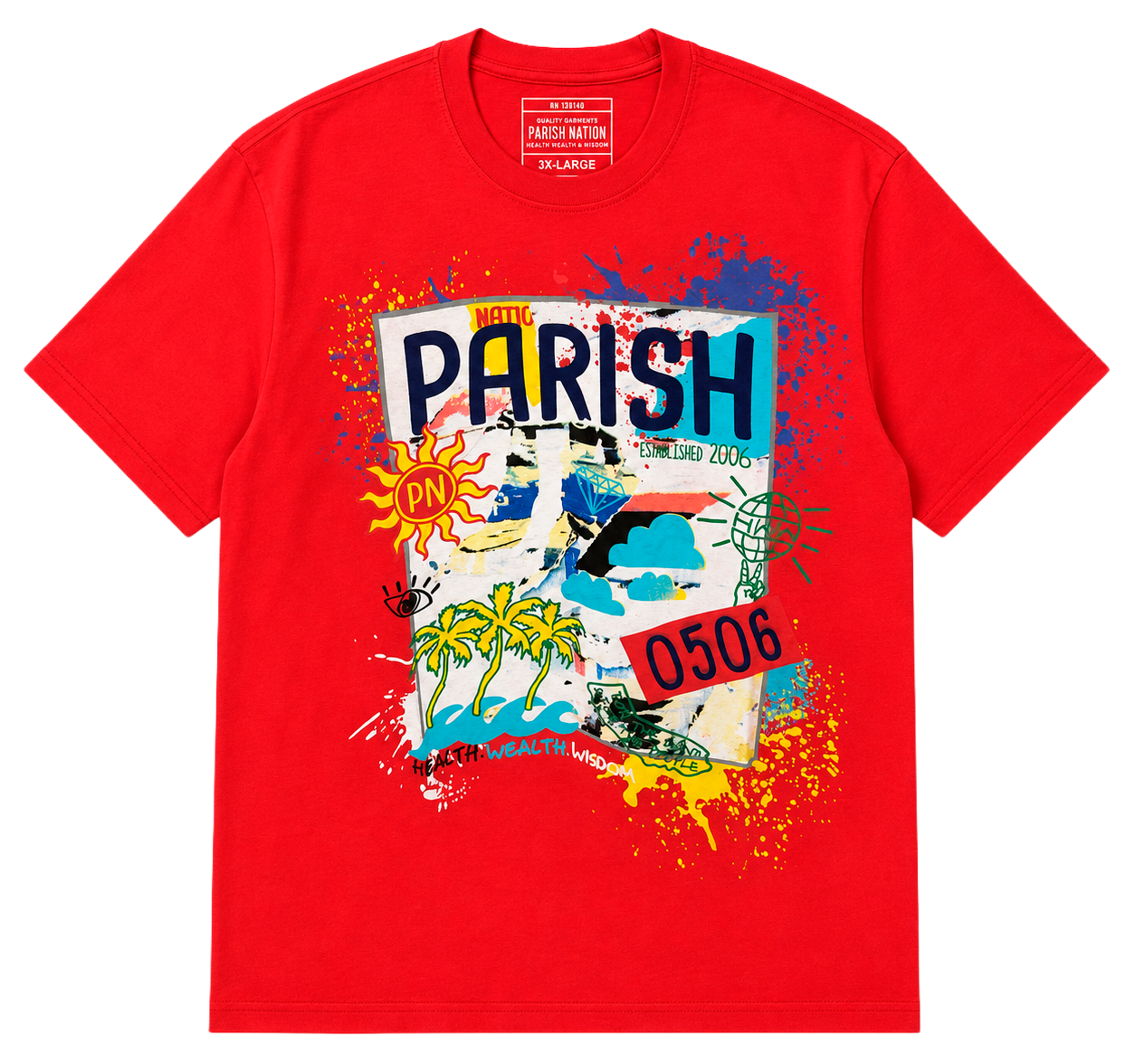 PARISH NATION ASSORTED T-SHIRTS ASST - PNSSTA