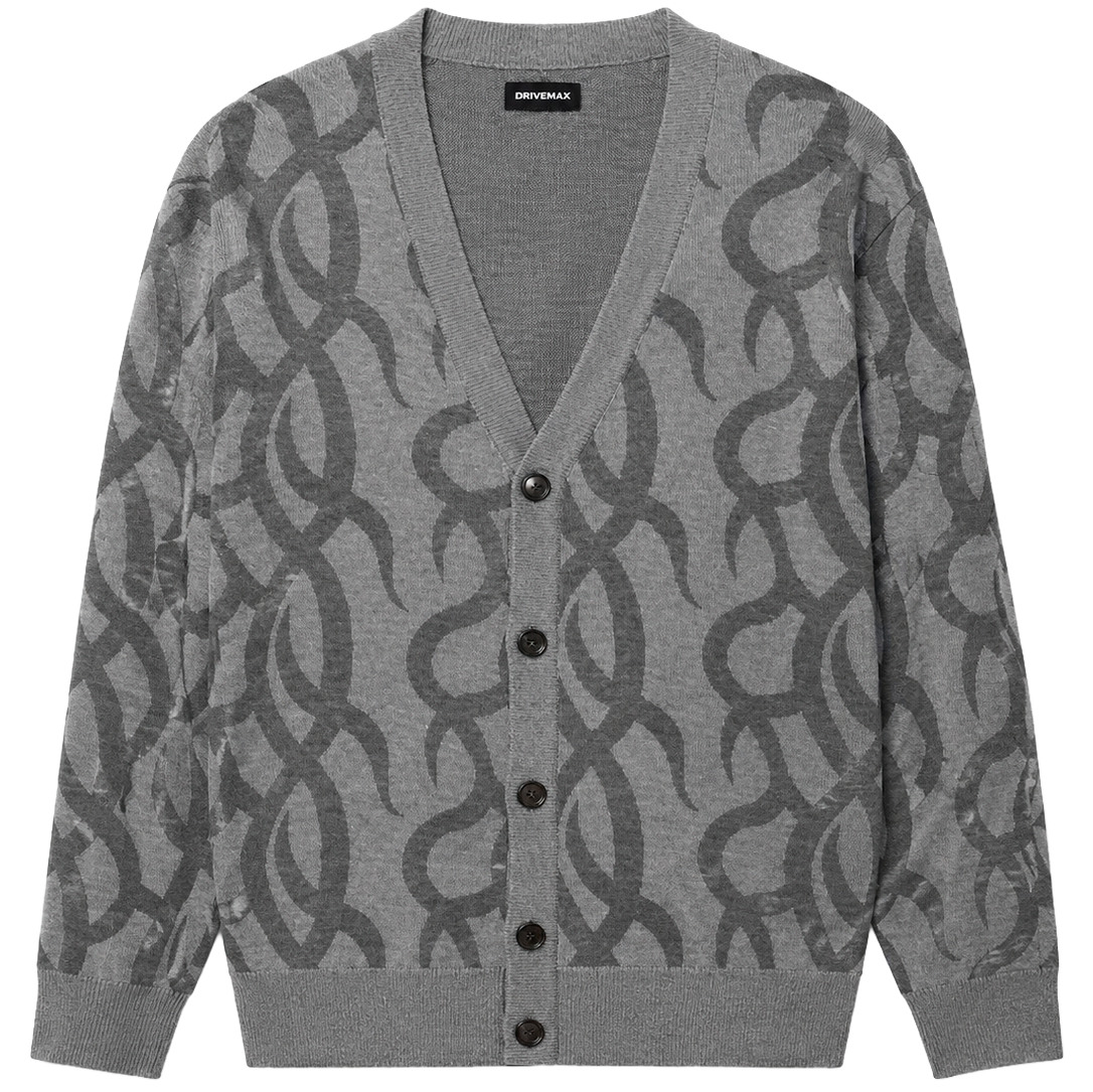 AIRWALK CARDIGAN SWEATER CHARCOAL HTR - AWM0074USW