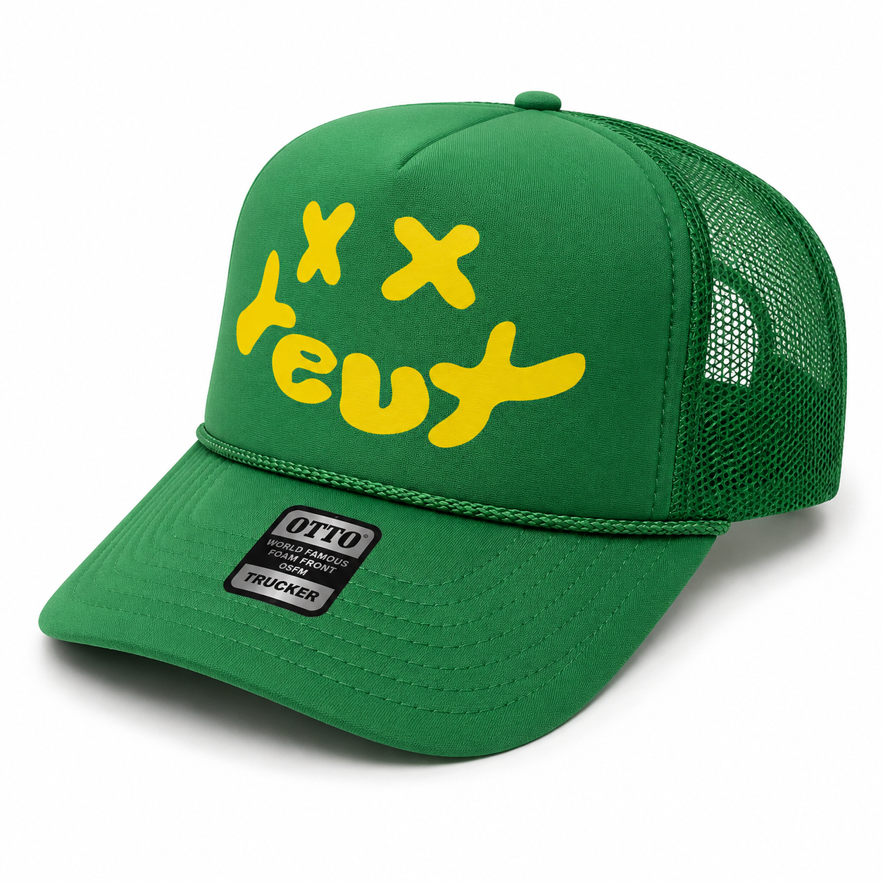 KIAN LAWLEY YEUX TRUCKER HAT GREEN - KLA24EHW007