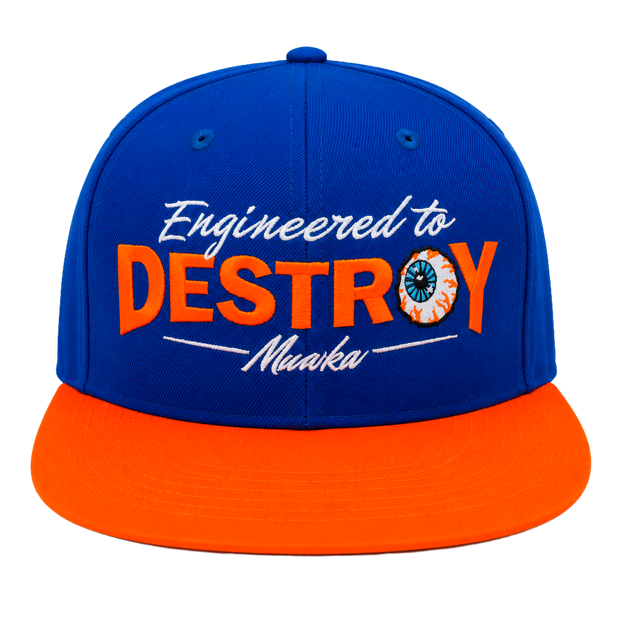 MISHKA DESTROY SNAPBACK HAT ROYAL - MKS6AM-08