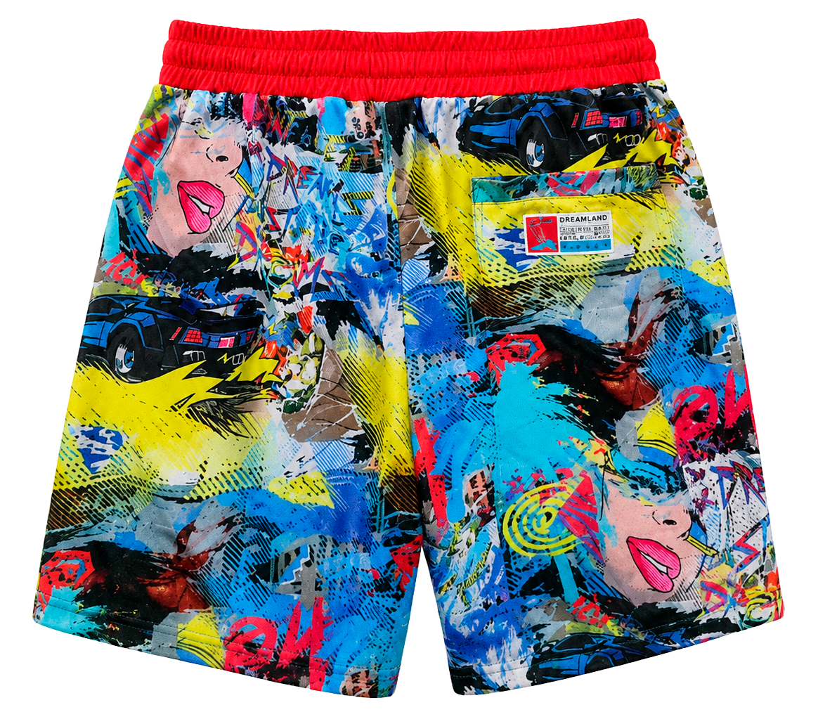 DREAMLAND BASKETBALL JERSEY SHORTS MULTI - D2306B0673BT