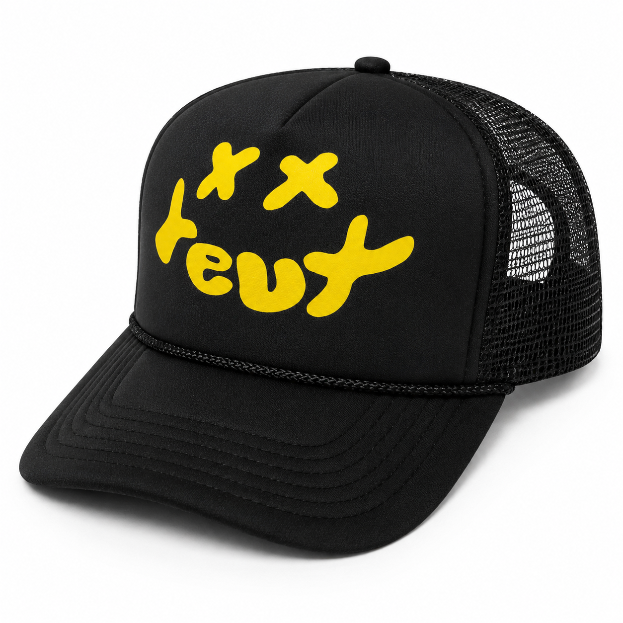KIAN LAWLEY YEUX TRUCKER HAT BLACK - KLA24EHW008