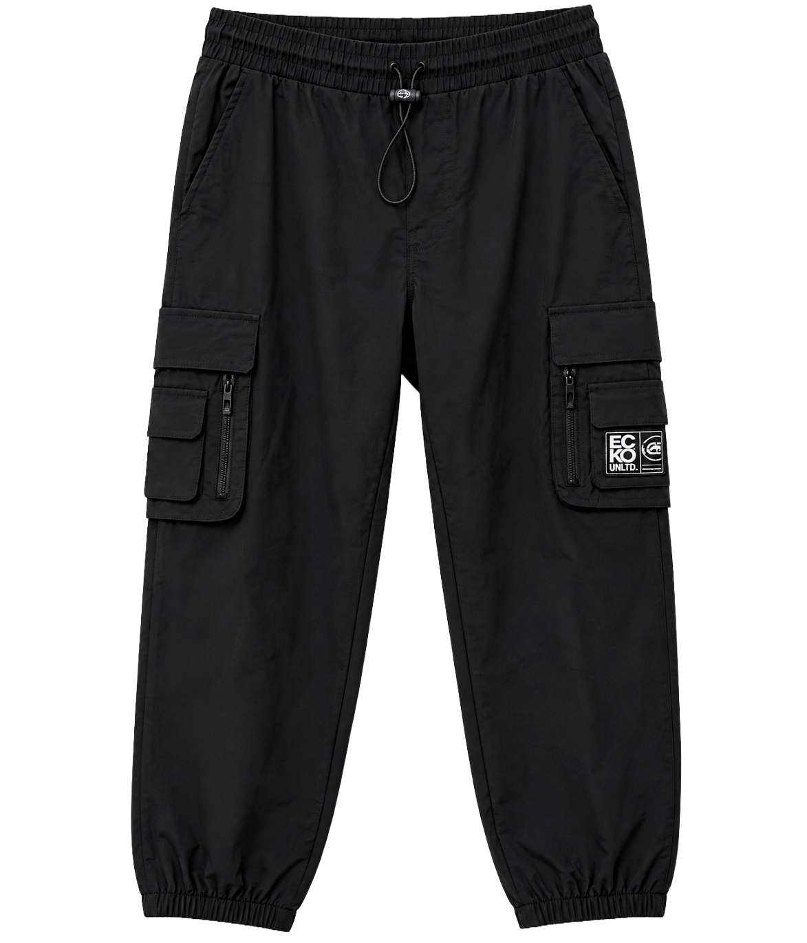 ECKO UNLTD CARGO JOGGER PANTS BLACK - EO15B208