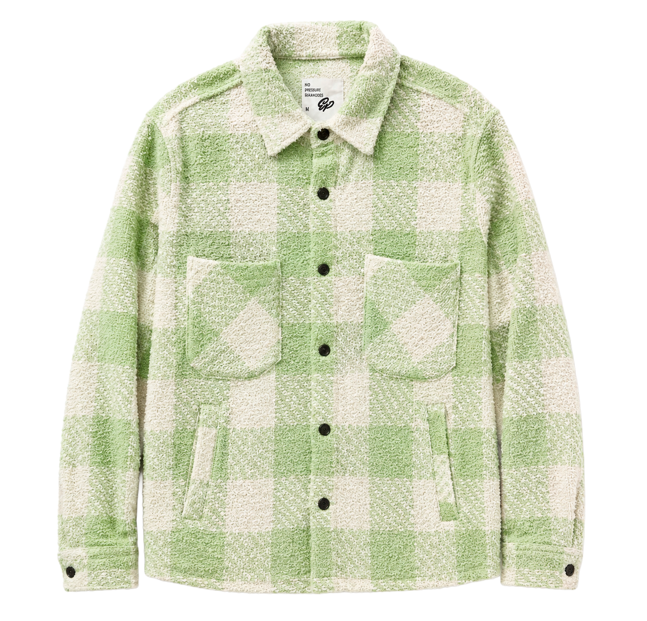EPTM TWEED FLANNEL JACKET GREEN - EP11687