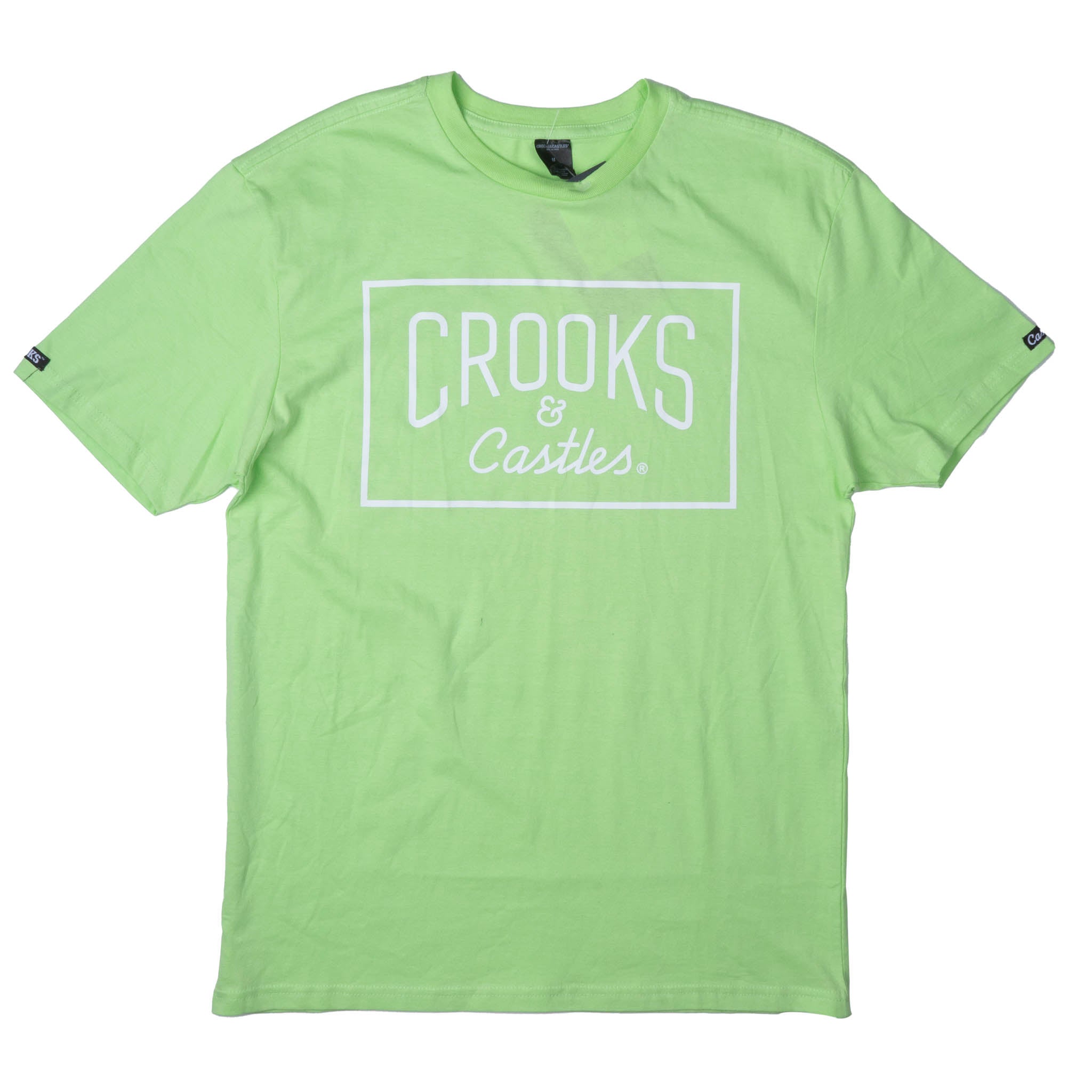 CROOKS & CASTLES GRAPHIC T-SHIRT MINT - CC219