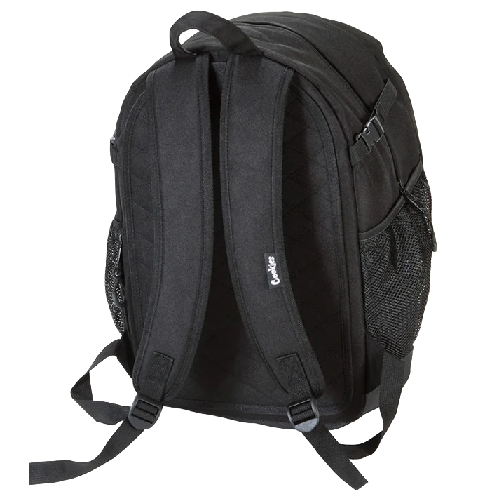 COOKIES SMELL PROOF BACKPACK BLACK - THE BUNGEE