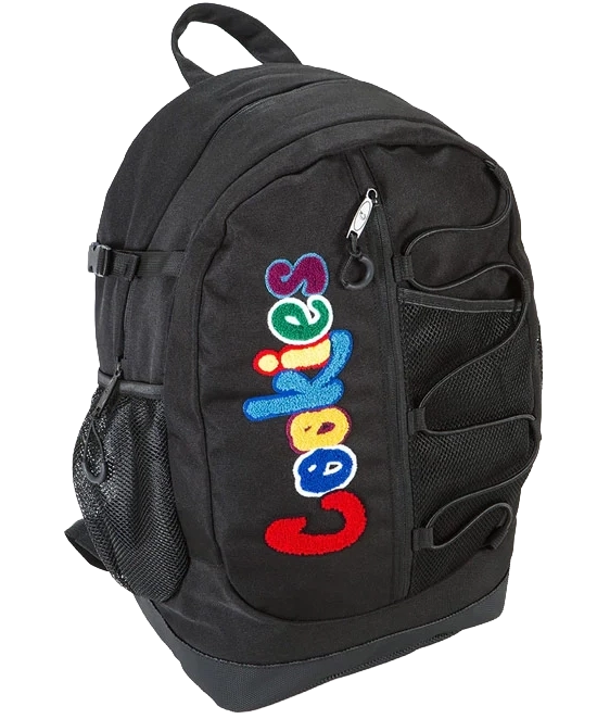 COOKIES SMELL PROOF BACKPACK BLACK - THE BUNGEE