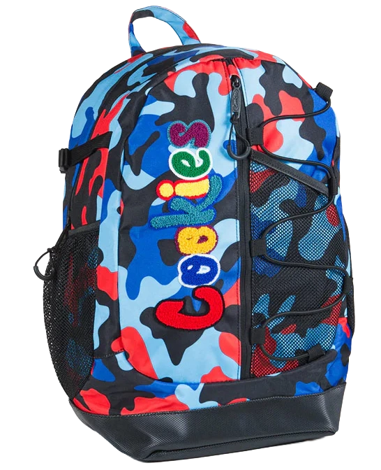 COOKIES SMELL PROOF BACKPACK COOKIES BLUE CAMO - THE BUNGEE
