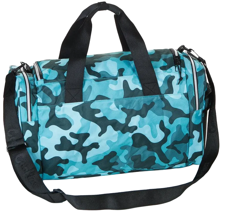 COOKIES SMELL PROOF DUFFLE BAG MINT CAMO - HERITAGE