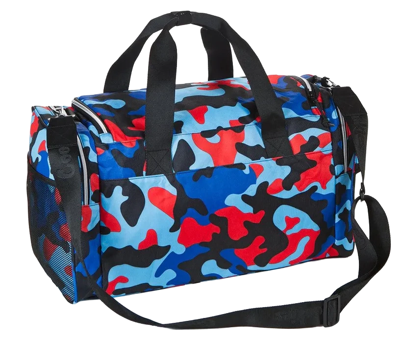 COOKIES SMELL PROOF DUFFLE BAG COOKIES BLUE CAMO - HERITAGE