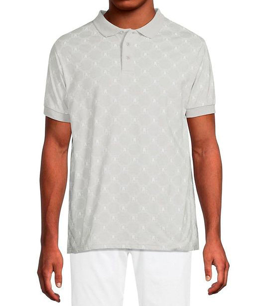 CROOKS & CASTLES S/S POLO SHIRT GREY - 4I10119