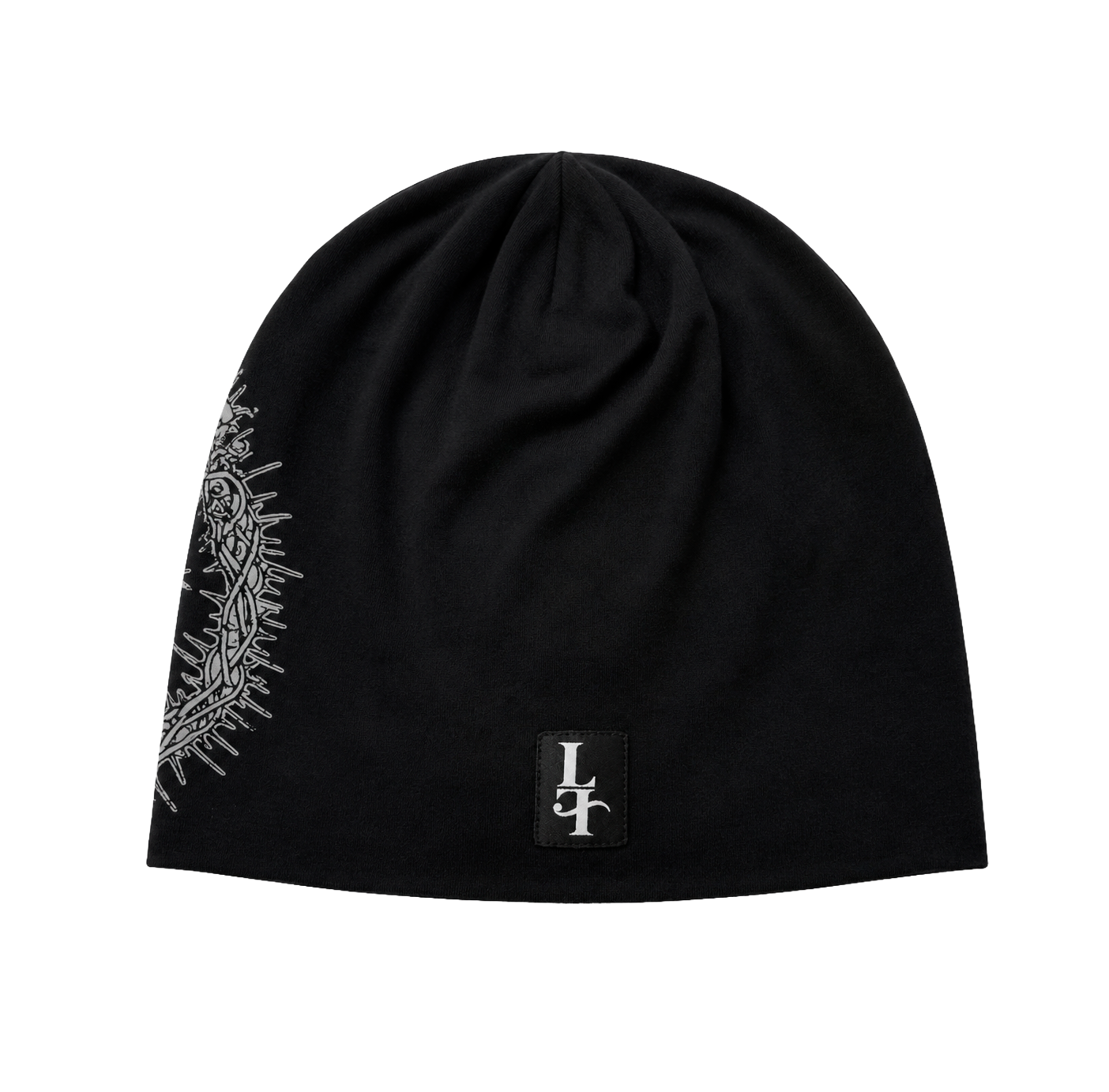 LA FAMILIA GRAPHIC BEANIE BLACK - LAFAM2