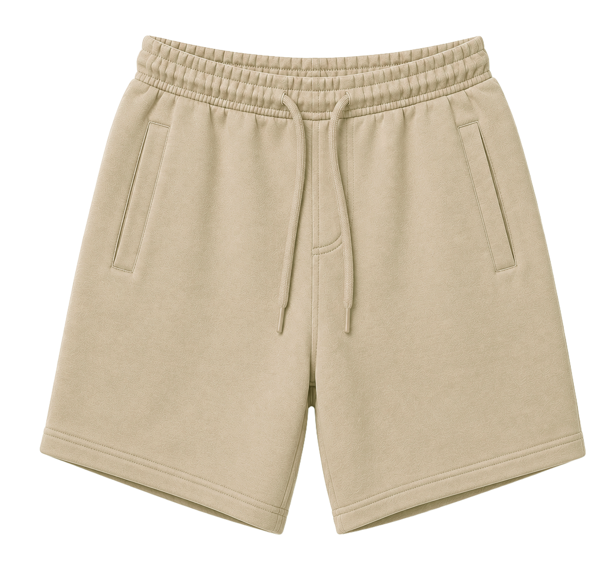 RIFLESSI SWEAT SHORTS KHAKI - MS-52