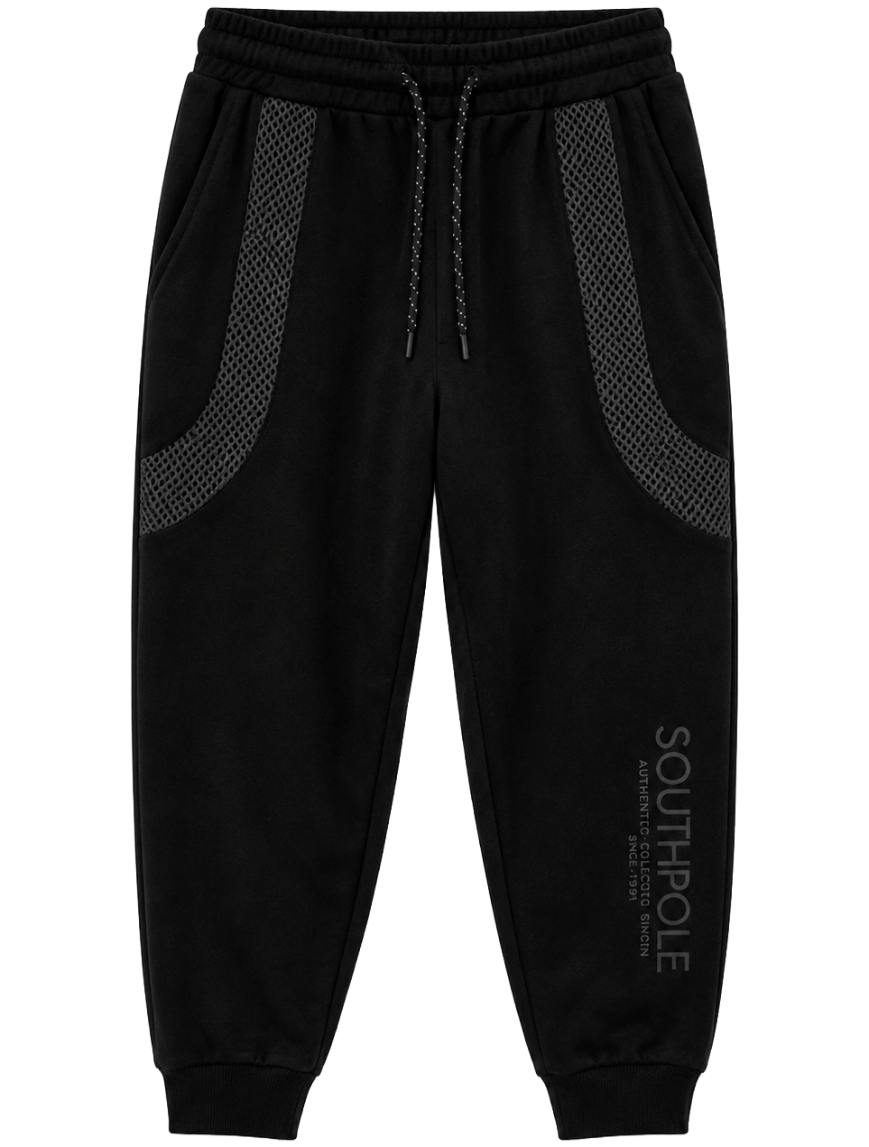 SOUTH POLE FLEECE SWEATPANTS BLACK - SM451581