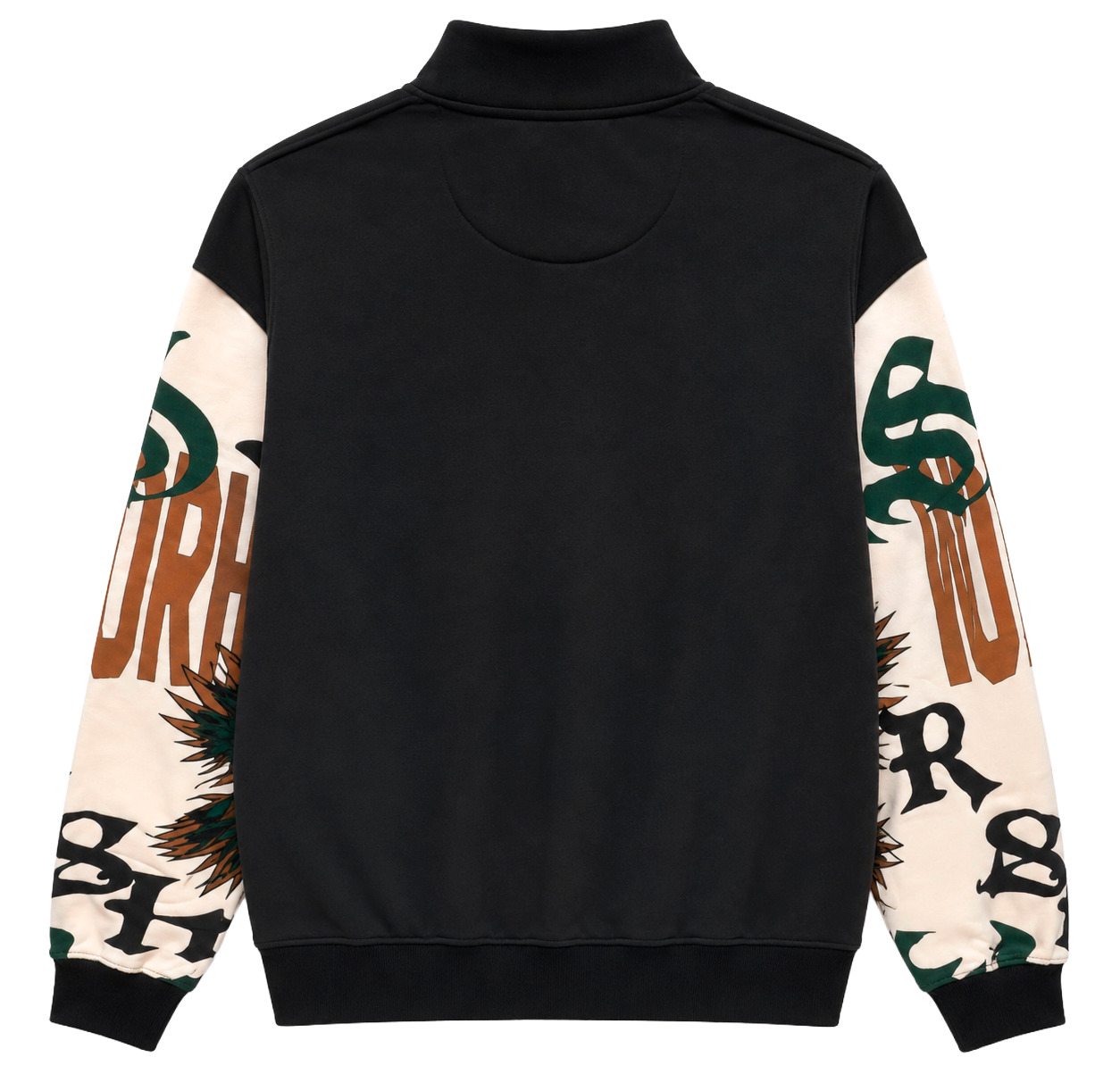 PARISH NATION VARSITY JACKET BLACK - N04O3000