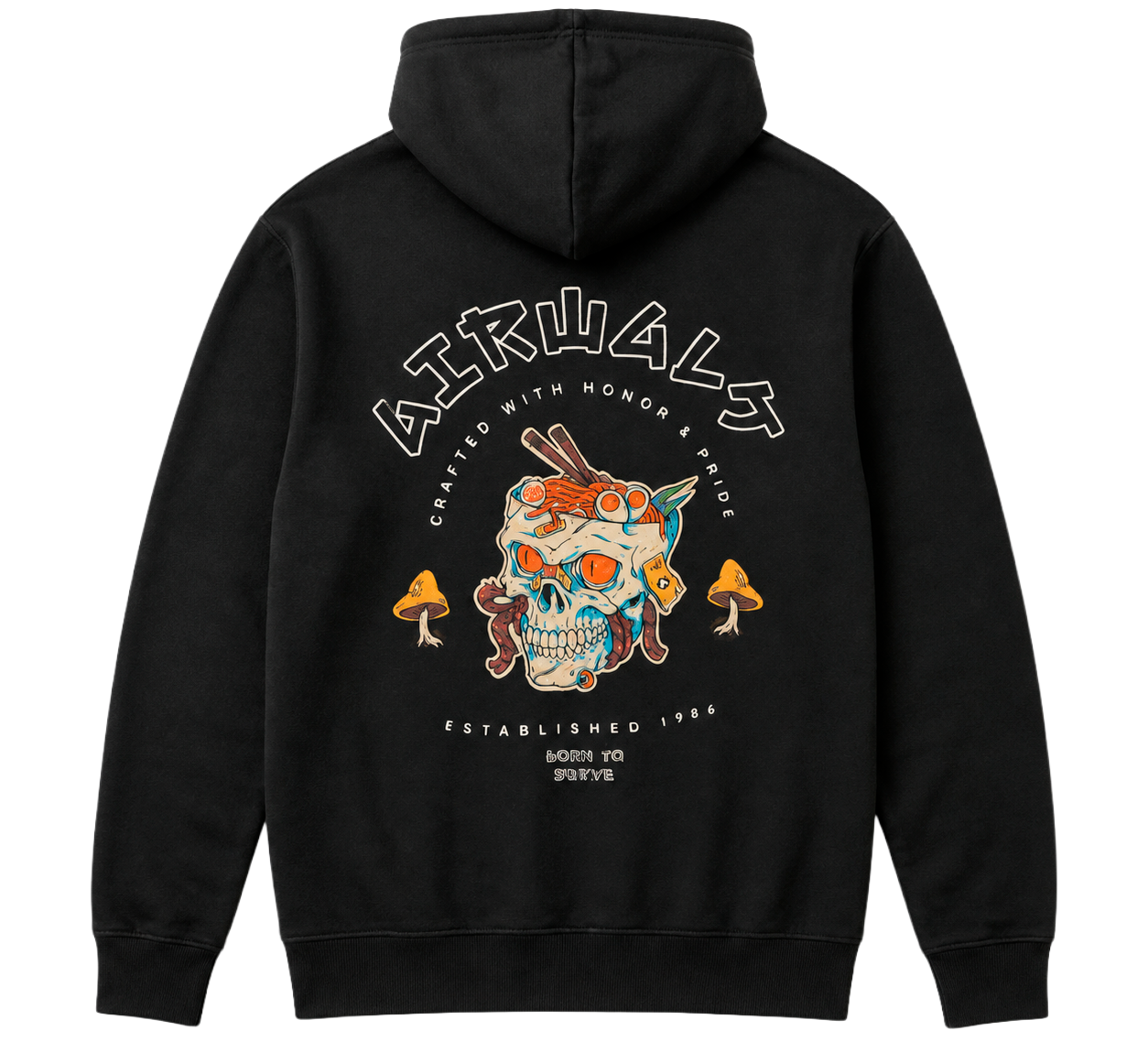 AIRWALK ASSORTED GRAPHIC HOODIE ASST - AWHDA