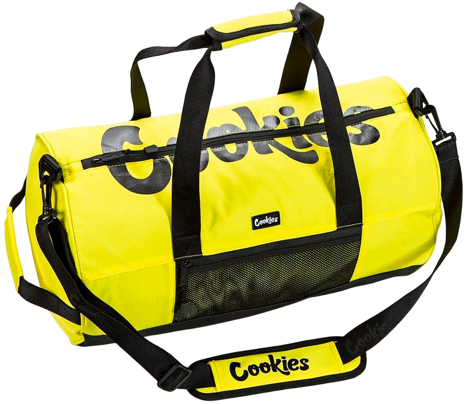 COOKIES RIPSTOP DUFFLE BAG YELLOW - SUMMIT