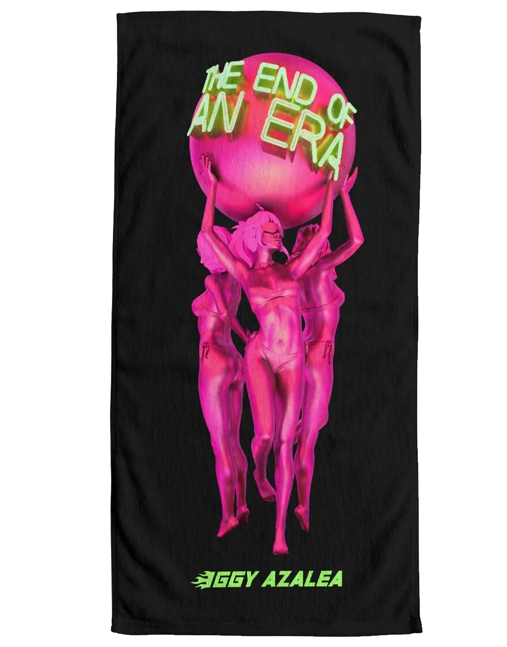 IGGY AZALEA END OF AN ERA BEACH TOWEL MULTI - IGGY-EOE-TOWEL