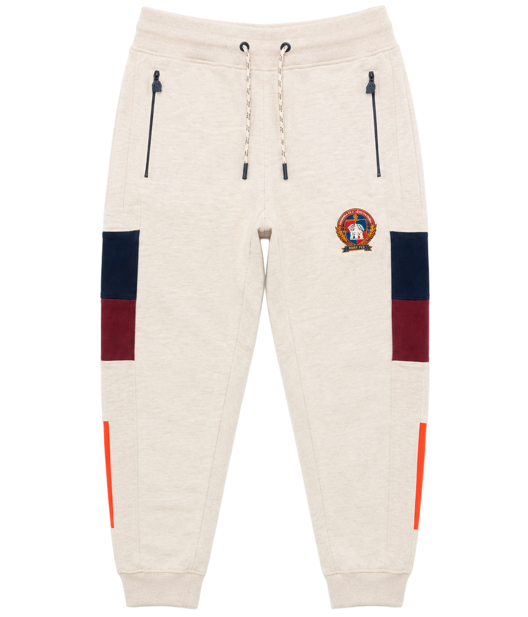 BORN FLY GRAPHIC JOGGER PANTS OATMEAL - 2111B4227