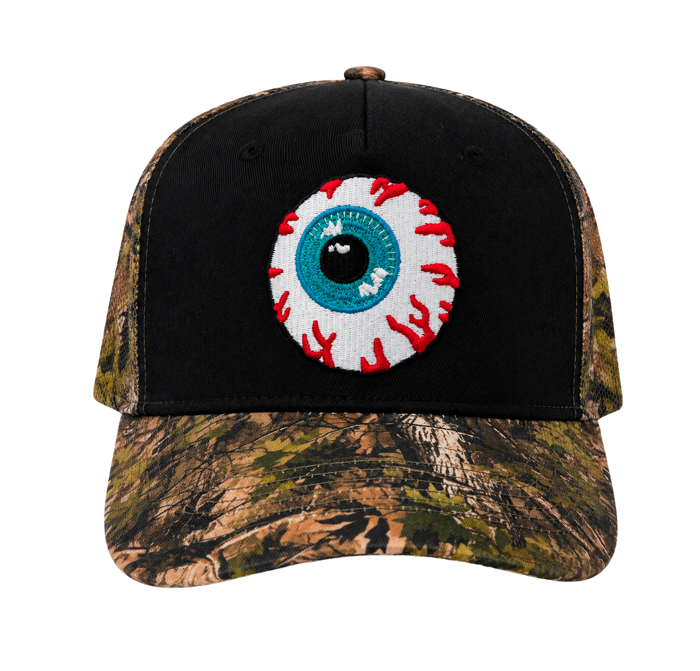 MISHKA LOGO SNAPBACK DAD HAT CAMO - MKS6AM-13