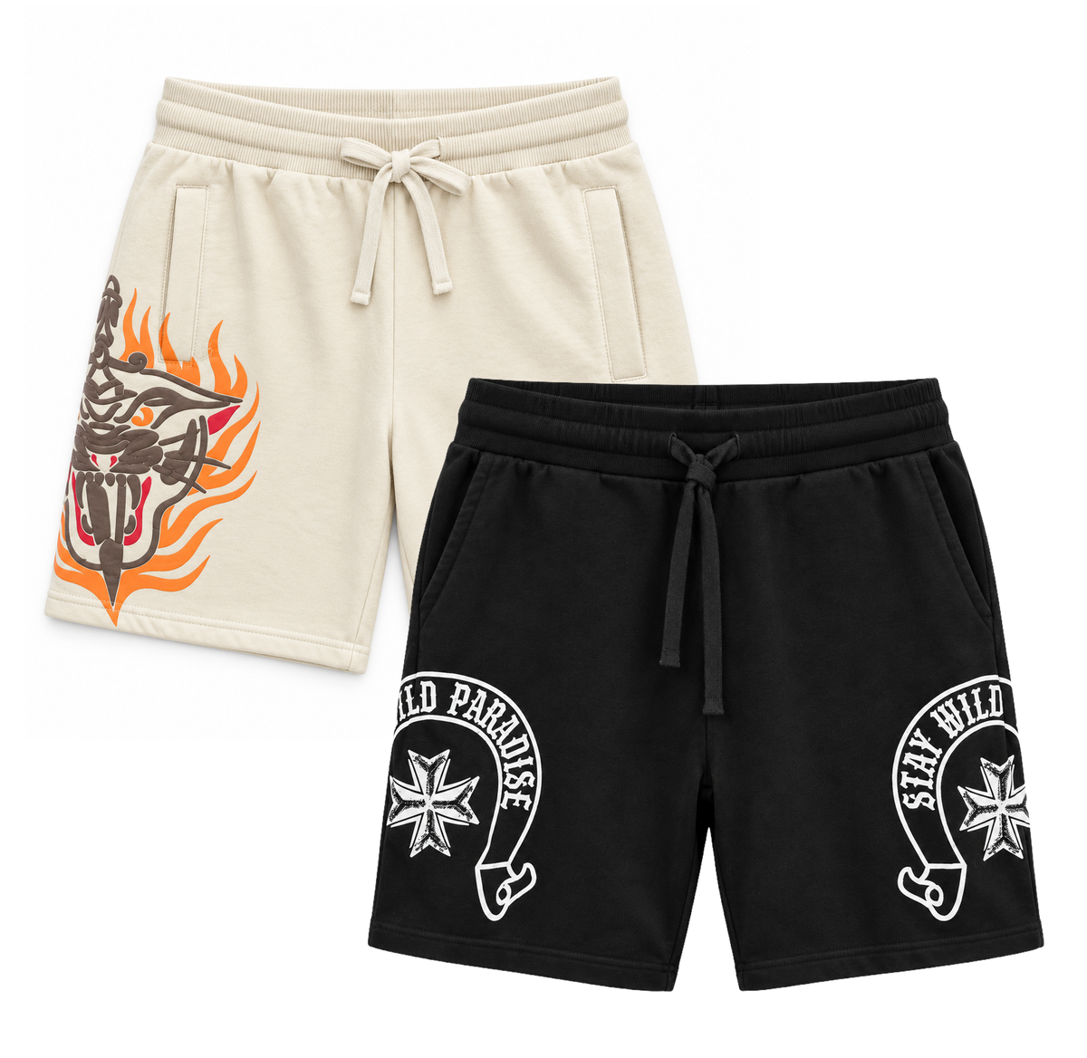 YOUTH REBEL MINDS SWEATSHORT ASSORTED - RMSWTSHTYM