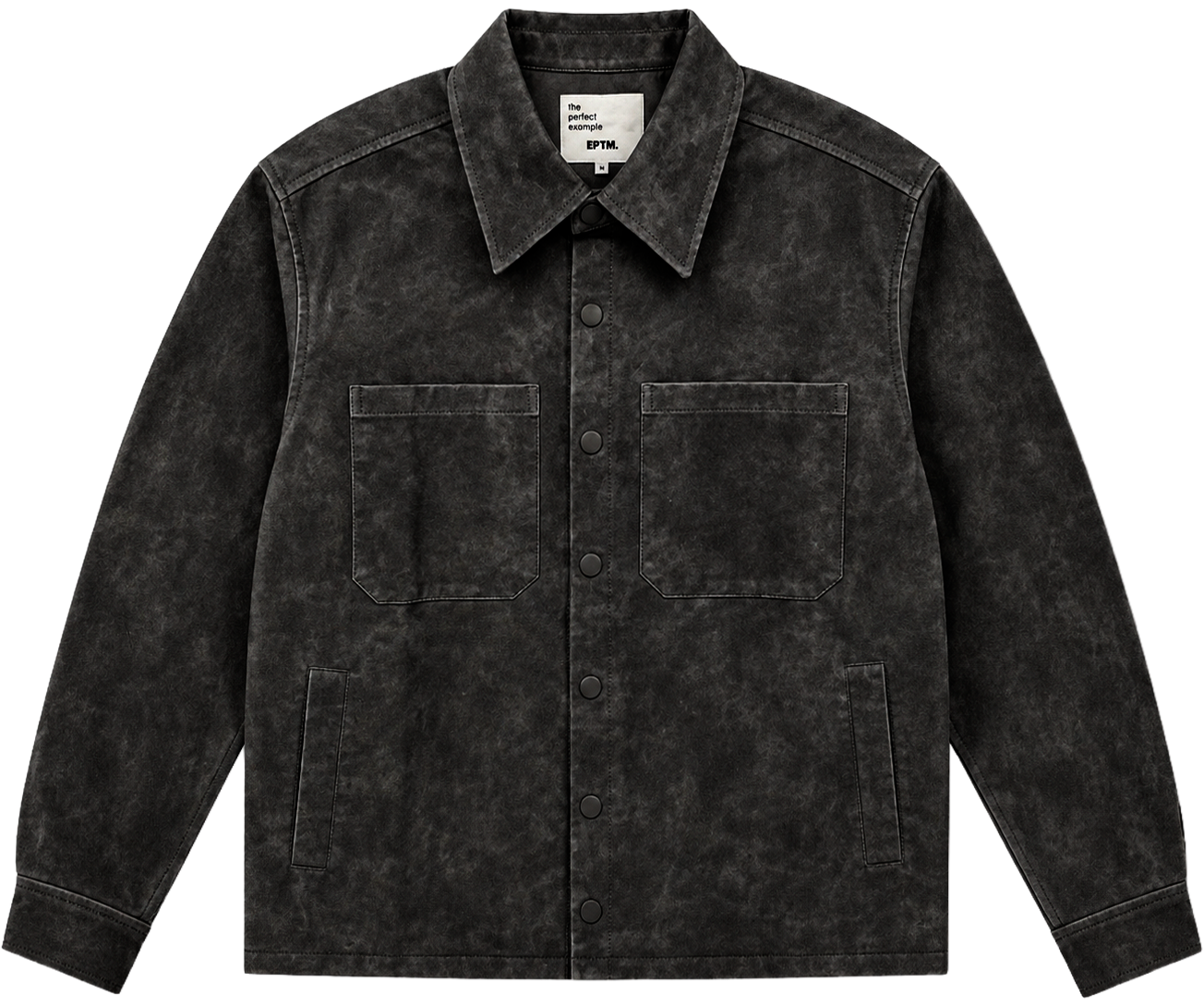 EPTM WAXED WORKMAN JACKET BLACK - EP11190