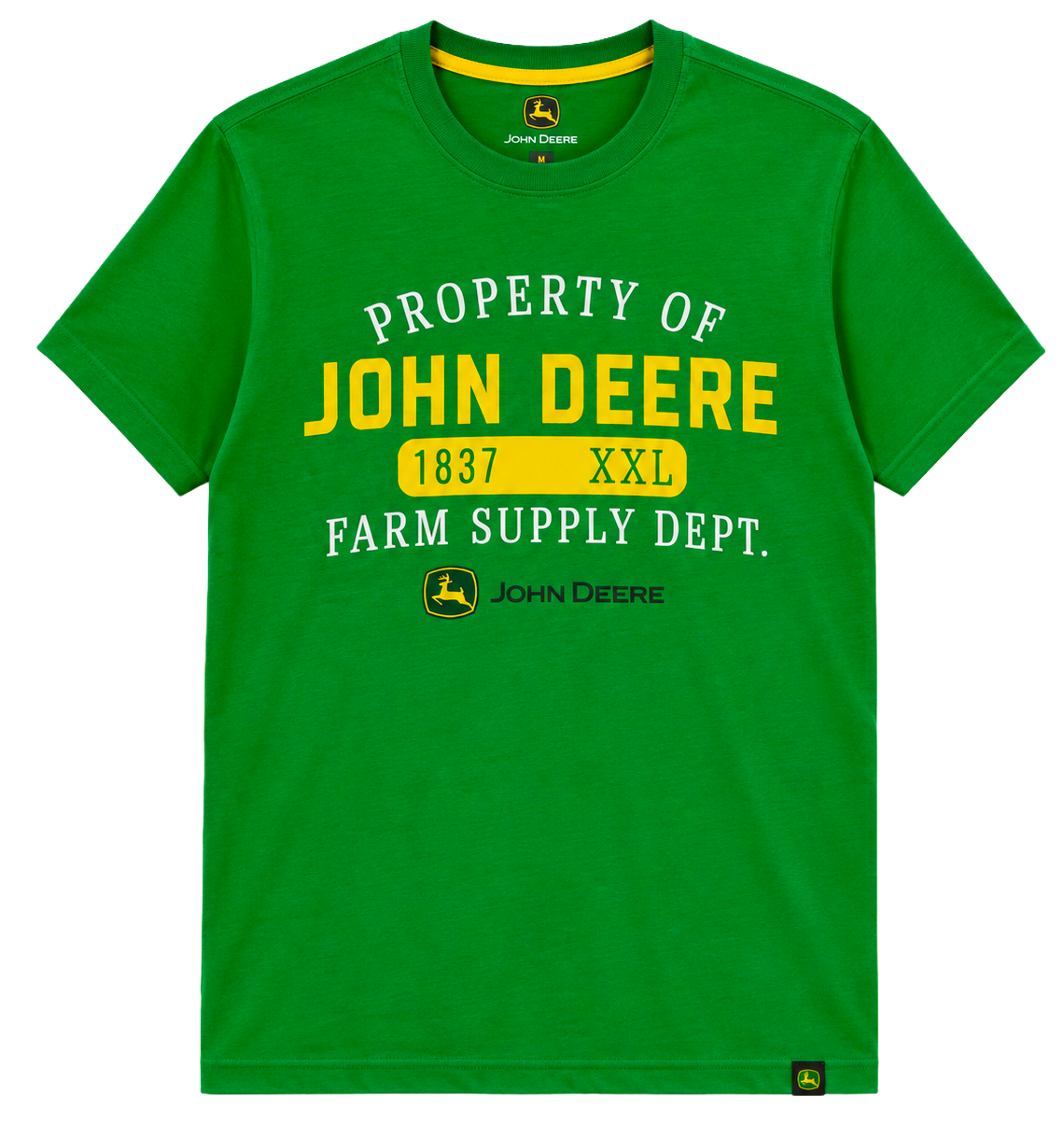 JOHN DEERE GRAPHIC T-SHIRT GREEN - JSM251KC25