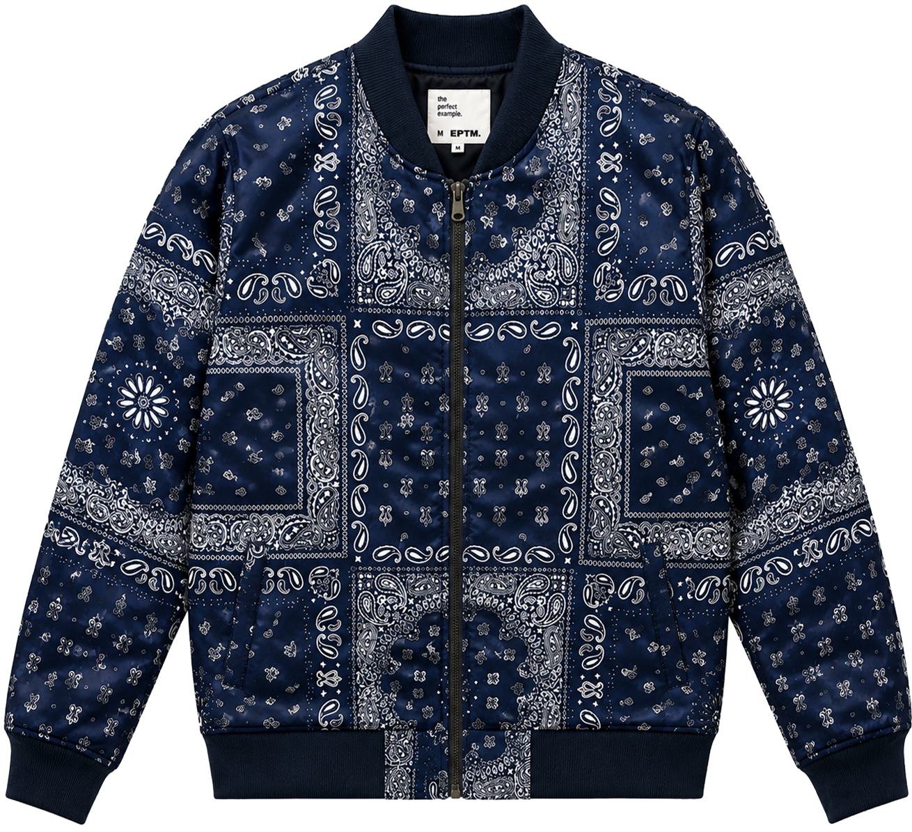 EPTM BOMBER JACKET NAVY - BANDANA
