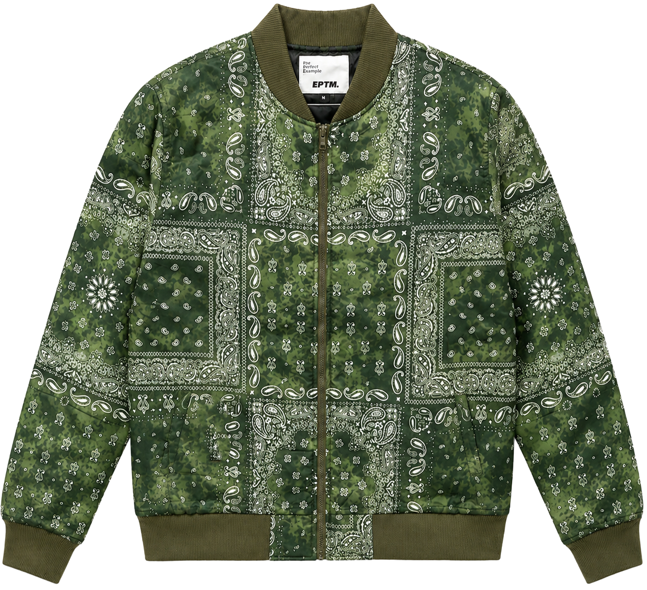 EPTM BOMBER JACKET OLIVE - BANDANA