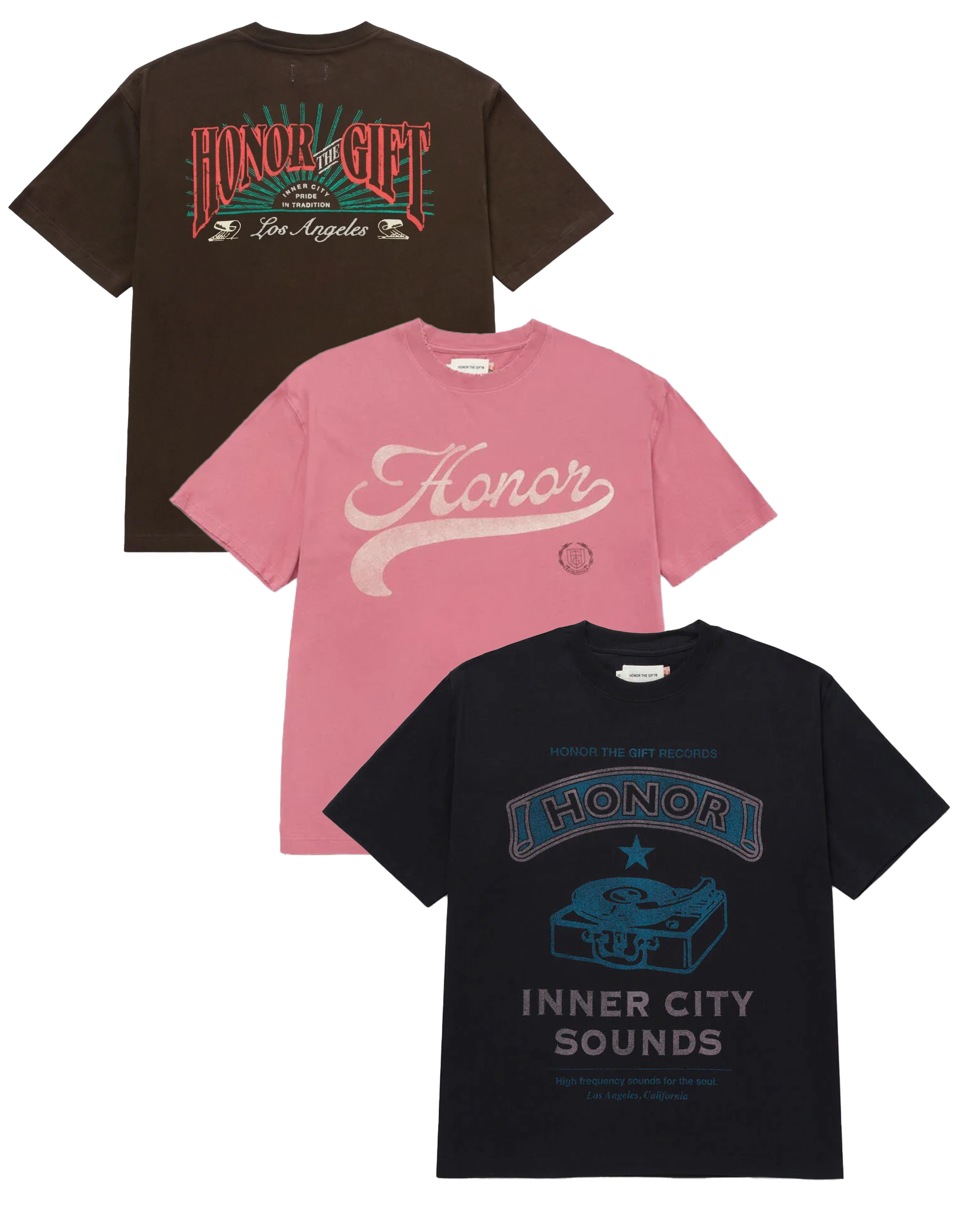 HONOR THE GIFT ASSORTED T-SHIRTS ASST - HTGSTS0625