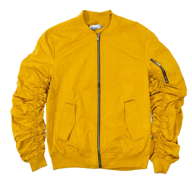 LIFTED ANCHOR BOMBER JACKET GOLDEN ROD - LAHL23-20