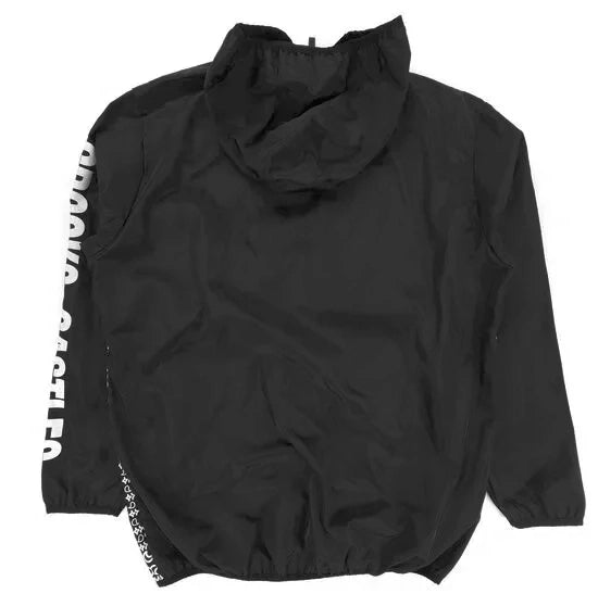 CROOKS & CASTLES ANORAK WINDBREAKER BLACK - 2AC3000