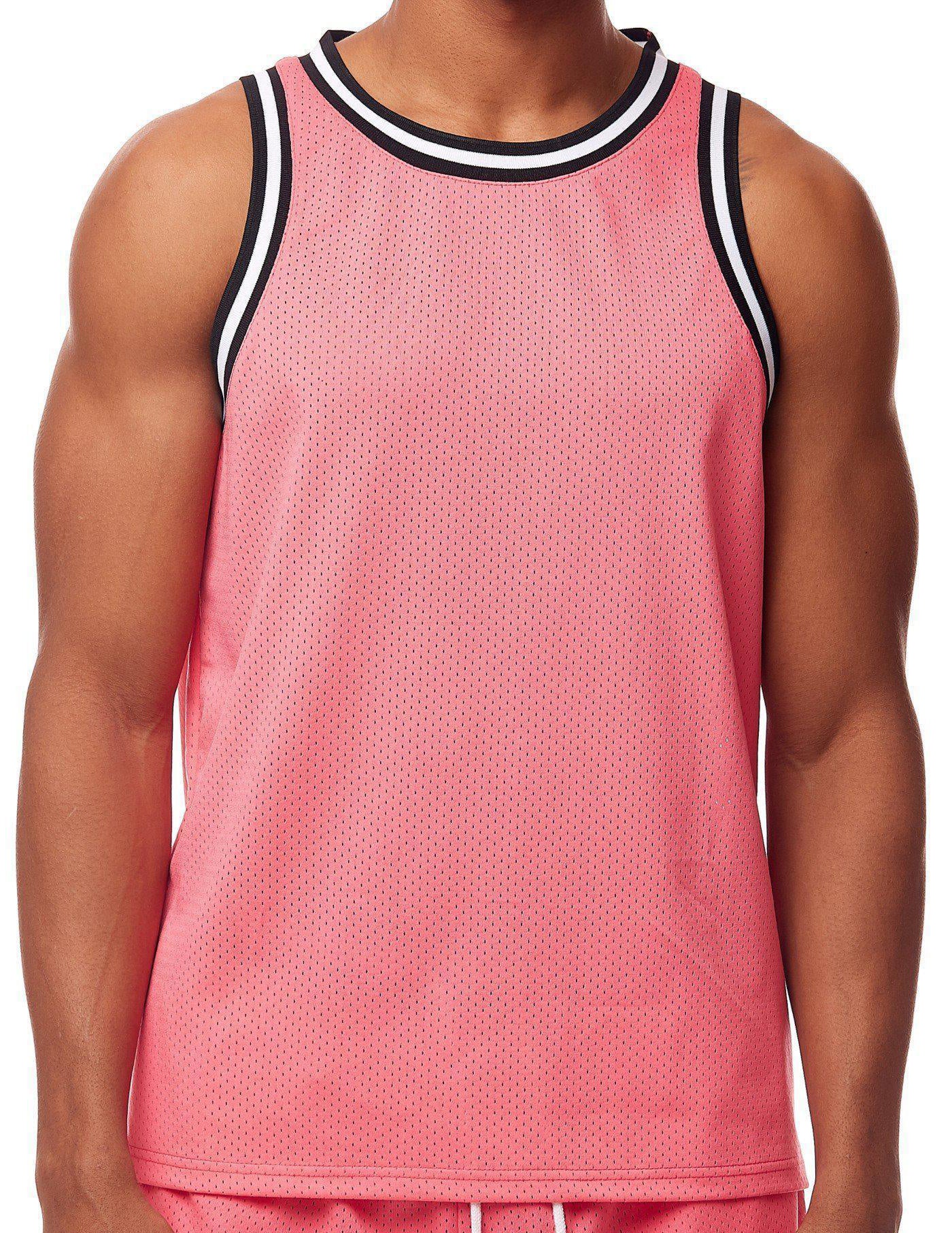 REBEL MINDS BASKETBALL JERSEY HOT PINK - 100-120