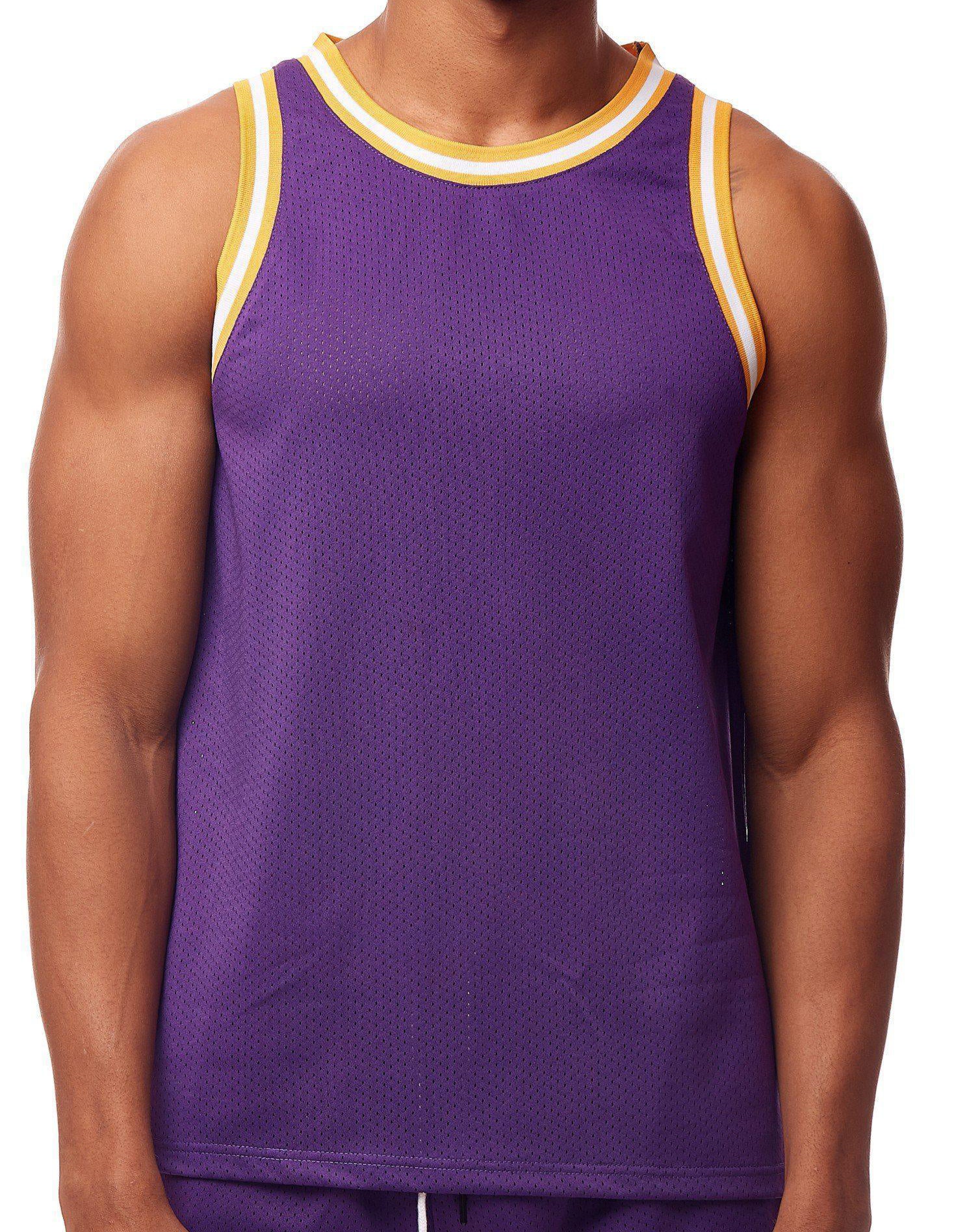 REBEL MINDS BASKETBALL JERSEY PURPLE - 100-120