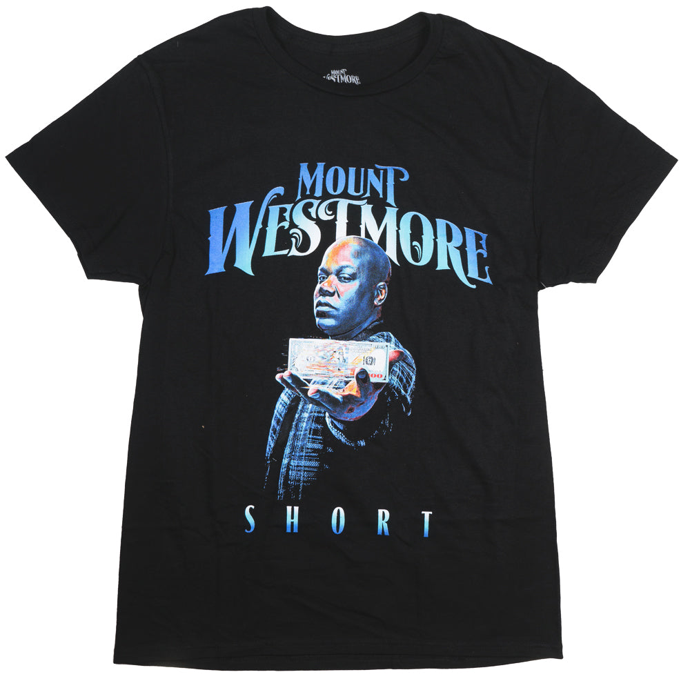 MOUNT WESTMORE TOO SHORT T-SHIRT BLACK - MTWT014
