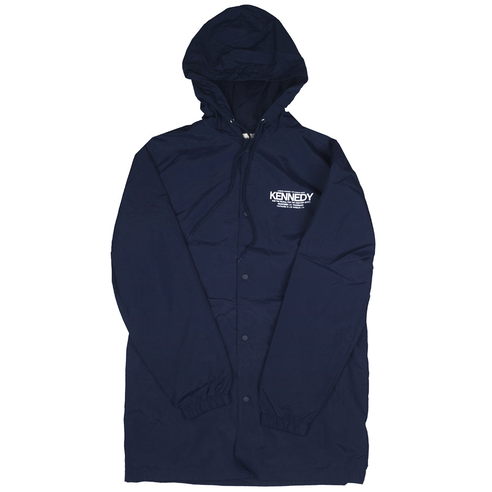 KENNEDY MFG EXTENDED COACHES JACKET NAVY - 16222T
