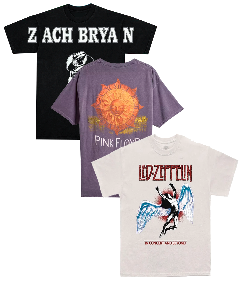 LICENSED MUSIC ASSORTED T-SHIRTS ASST - BIOSTMSC08
