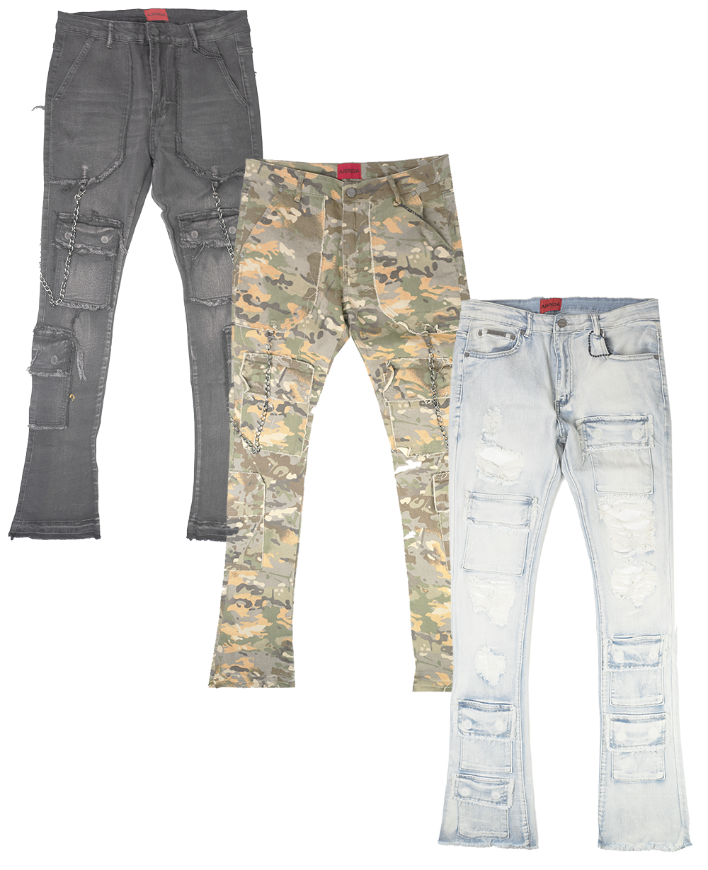 AJENDA ASSORTED JEANS ASST - AJNDJNS725