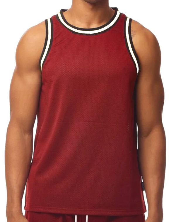 REBEL MINDS BASKETBALL JERSEY RED - 100-120