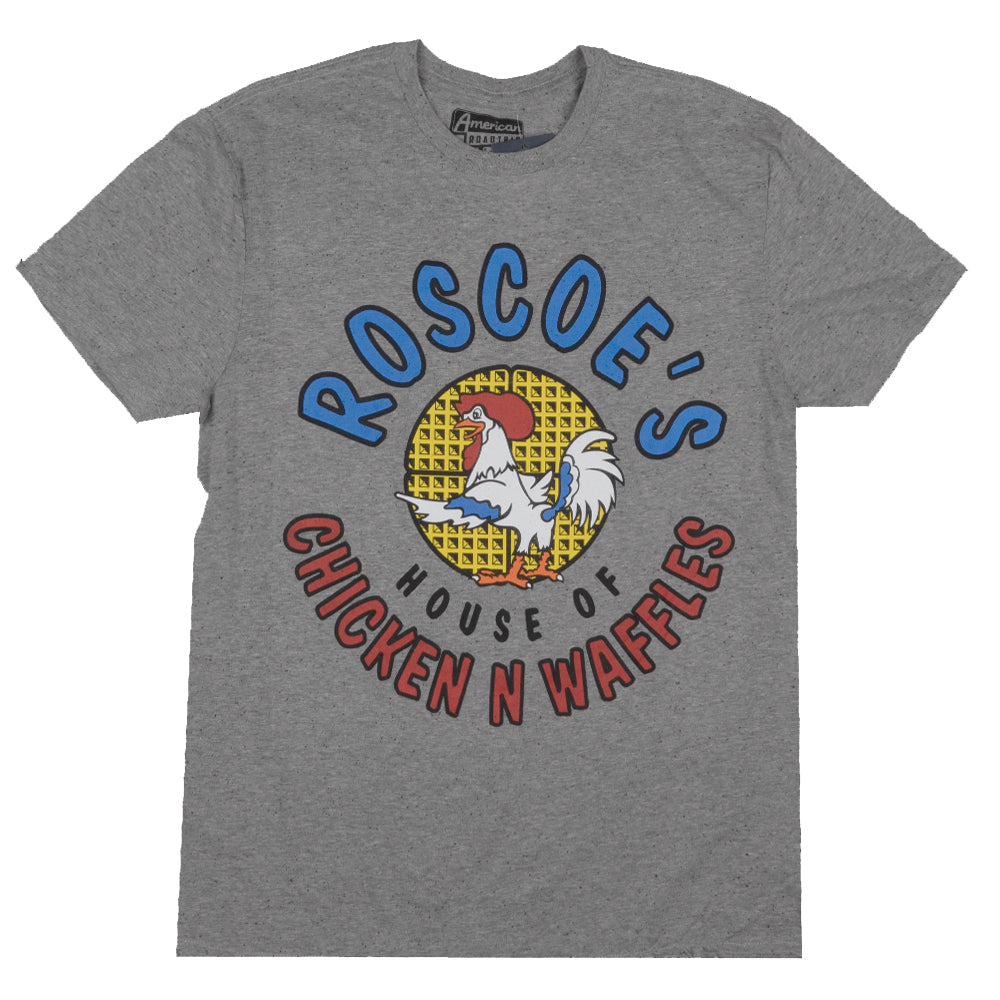 ROSCOES CHICKEN T-SHIRT GREY - TS4WX5AMR