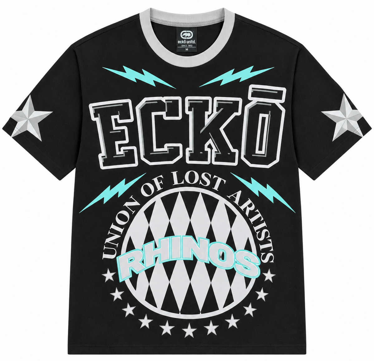 ECKO UNLTD S/S OVERSIZED T-SHIRT BLACK - EO15K1877