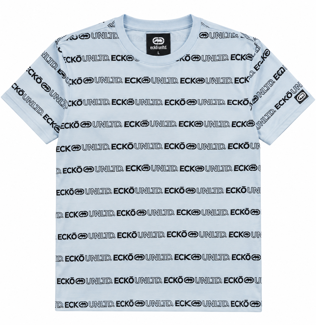 ECKO UNLTD GRAPHIC T-SHIRT ICE BLUE - EO15K1749