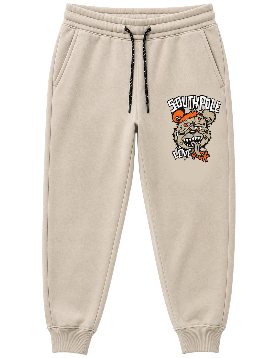 SOUTH POLE FLEECE SWEATPANTS OYSTER - SM451692