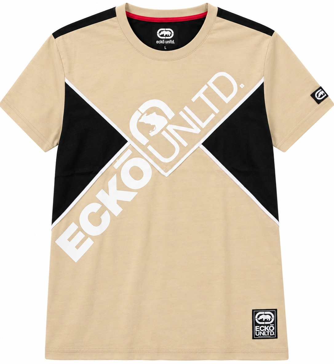 ECKO UNLTD GRAPHIC T-SHIRT TAUPE - EO14K1503B