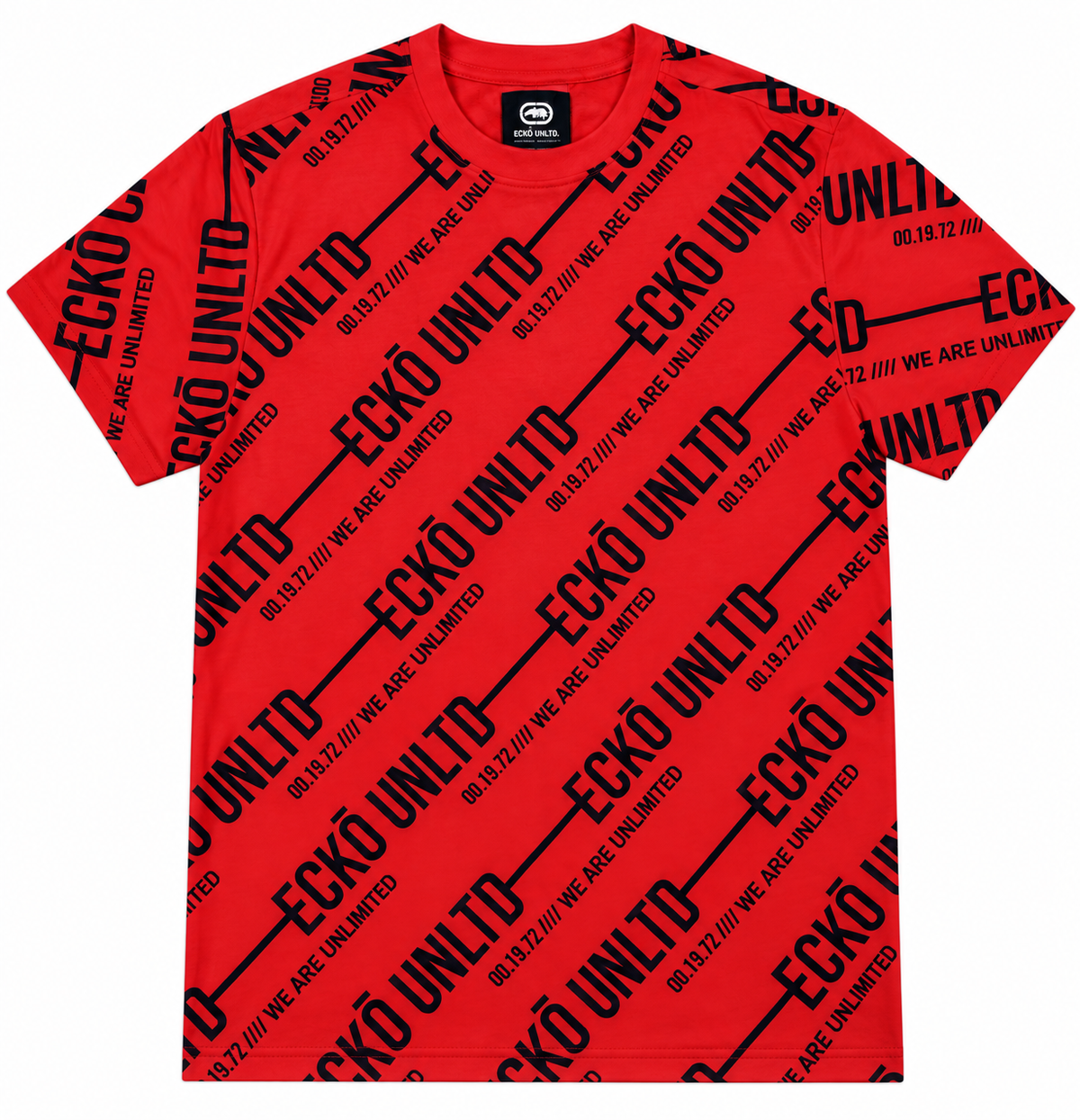 ECKO UNLTD GRAPHIC T-SHIRT TRUE RED - EO15K1741