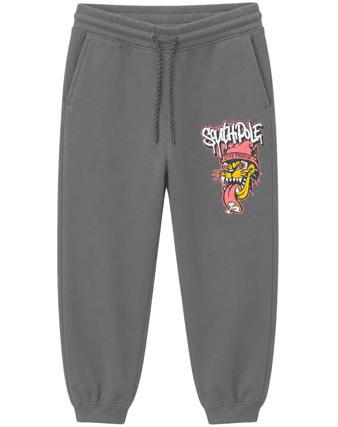 SOUTH POLE FLEECE SWEATPANTS ASPHALT - SM451693